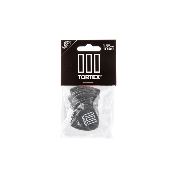 Dunlop 462P Tortex III Black 1.35