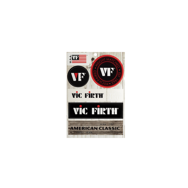 Vic Firth VFSTSHEET - Vinyl Sticker Sheet