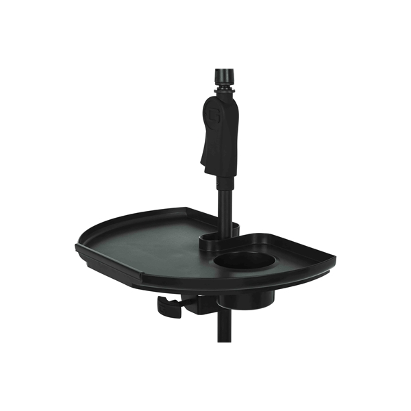 Gator Frameworks GFW-MICACCTRAYXL Vassoio extra-large per accessori con portabicchiere e supporto per plettri<br>