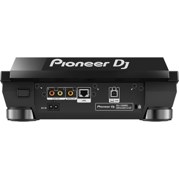 PIONEER Deck digitale rekordbox-ready con supporto dell'audio ad alta risoluzione