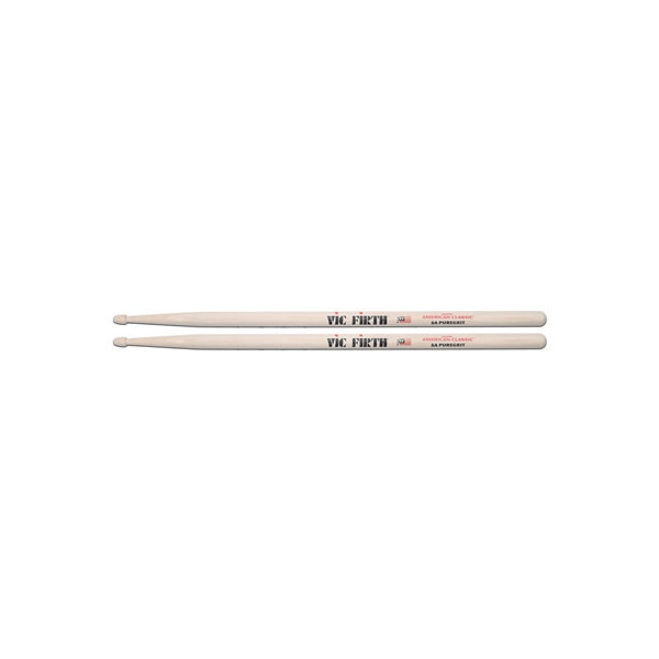 Vic Firth 5APG - Bacchette American Classic con punta in legno PureGrit