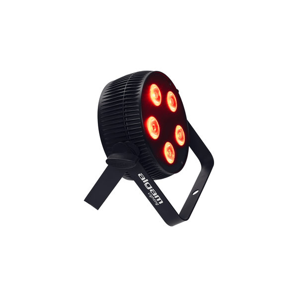 Algam Lighting SLIMPAR-510-HEX Proiettore Par LED 5 x 10W RGBWAU