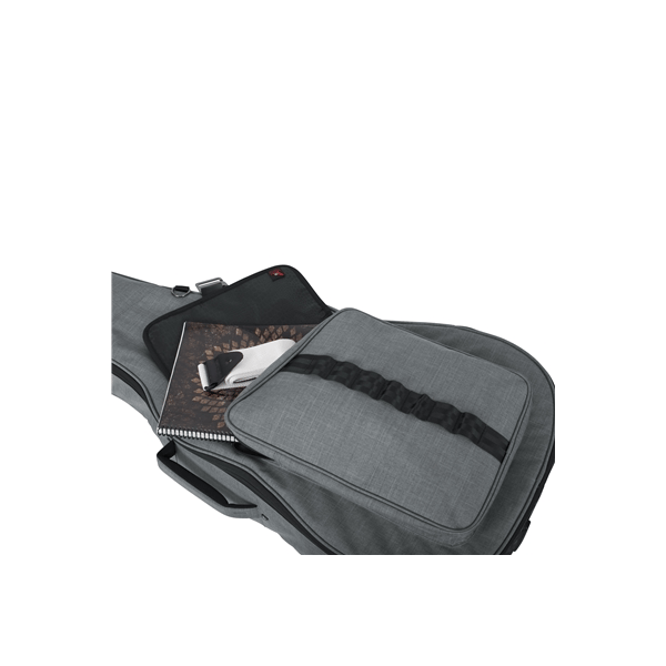 Gator Cases GT-ACOUSTIC-GRY Borsa Transit chitarra acustica Grigio chiaro