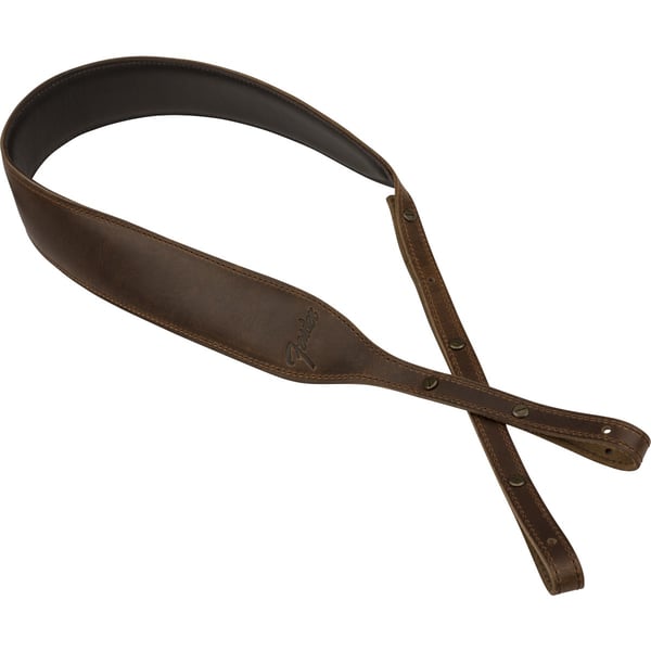 FENDER Tracolla in pelle Paramount Banjo, Brown