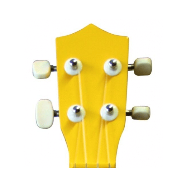 OLVEIRA UK20YW UKULELE CORDE PER BAMBINI MANICO IN LEGNO DURO / TASTIERA E PONTE IN PALISSANDRO / MECCANICHE CROMATE / COLORE YELLOW