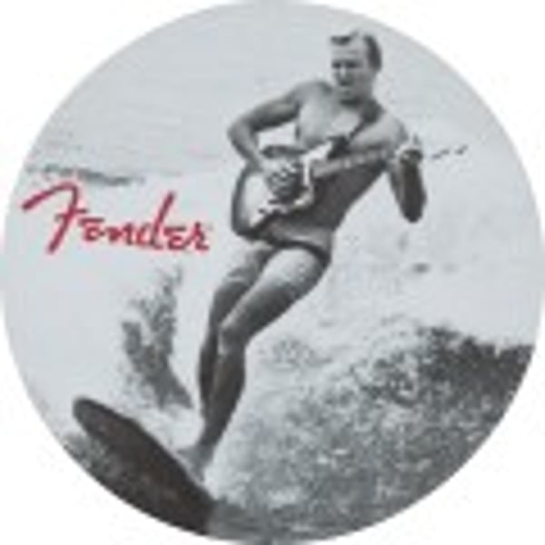 Set sottobicchieri Fender™ Vintage Ads 4-Pk Coaster Set, Black and White