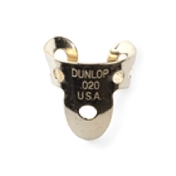 Dunlop 37R BRASS FINGER .020 - TUBO 20 PLETTRI