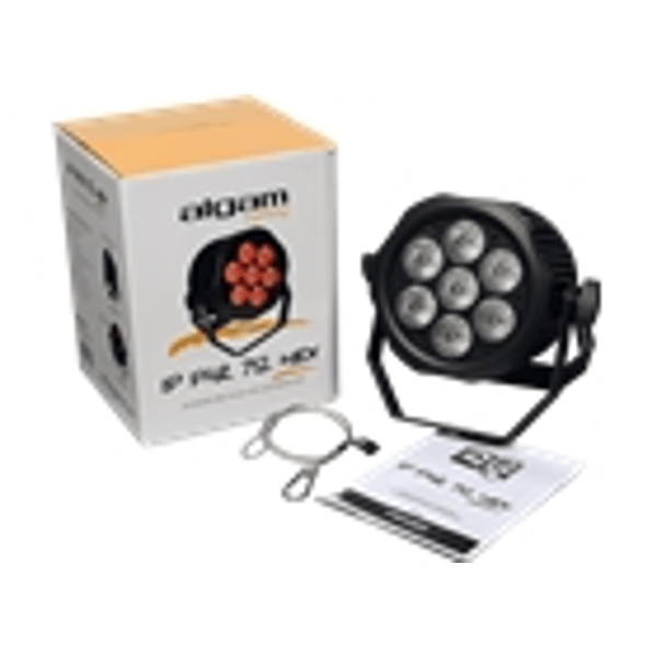 Algam Lighting IP-PAR-712-HEX Proiettore Par LED per Esterni DMX