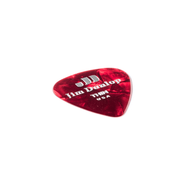 Dunlop 483P#09 Red Perloid - Thin