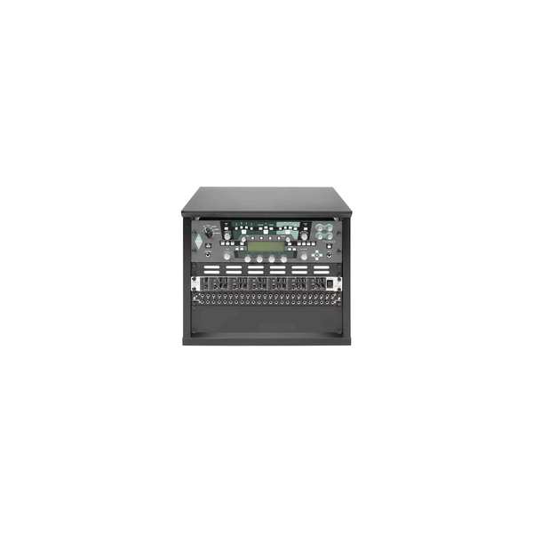 Gator Frameworks GFW-ELITERK-8U-BLK Rack 8U in legno nero finitura standard<br>