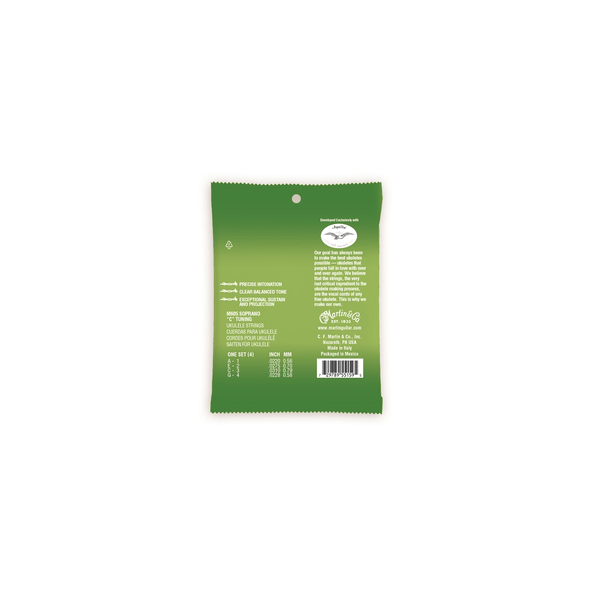 Martin & Co. M605 Ukulele Premium Strings Soprano Polygut 22-22.8