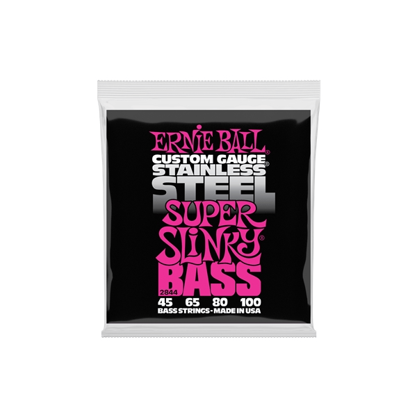 Ernie Ball 2844 Super Slinky Stainless Steel 45-100