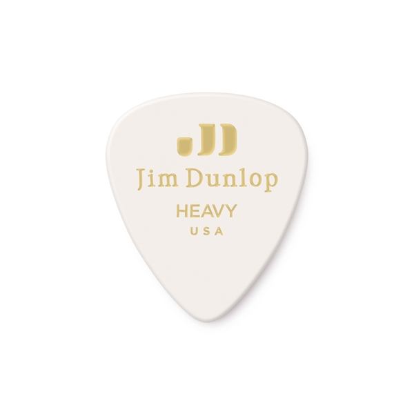 Dunlop 483R#01 White Classic - Heavy
