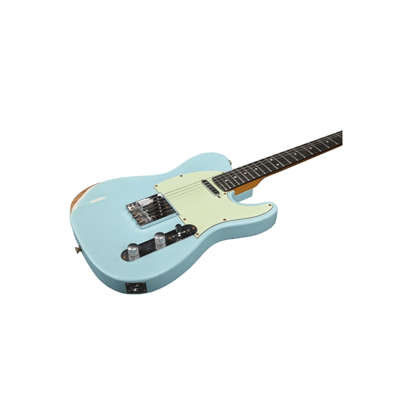 Eko Guitars VT-380 Relic Daphne Blue