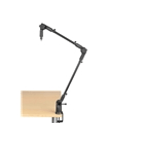Gator Frameworks GFWMICBCBM0500 - Asta microfonica broadcast con profilo alleggerito