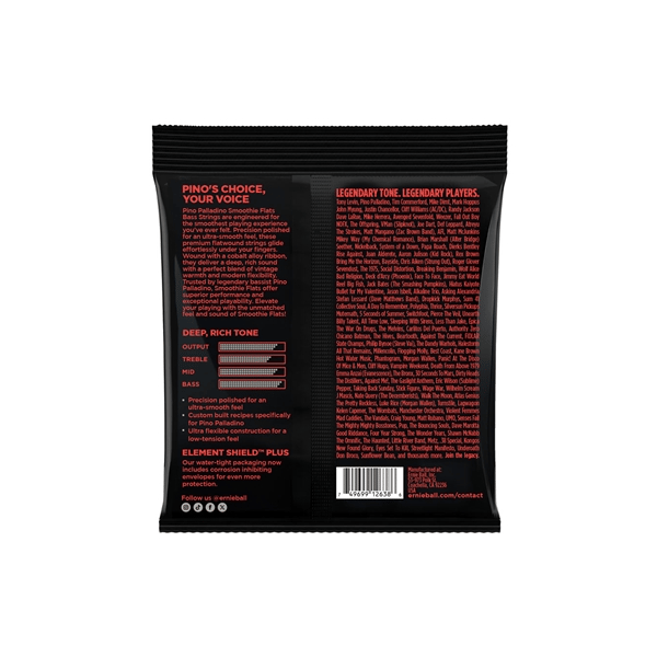 Ernie Ball 2749 Pino Palladino Smoothie Flats Medium 43-108