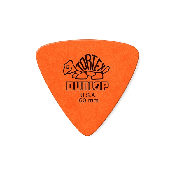 Dunlop 431R Tortex Trianlge Orange .60