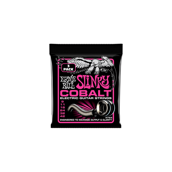 Ernie Ball 3723 Super Slinky Cobalt 3 Pk 9 42