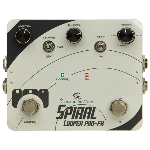SOUNDSATION Looper a pedale stereo con FX