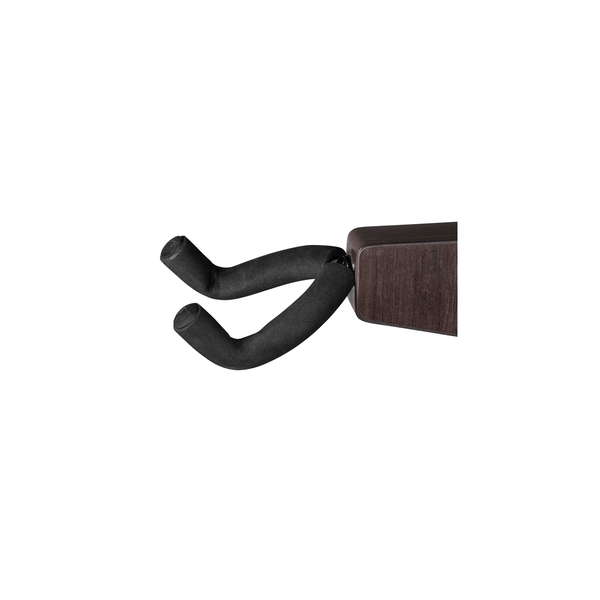 Gator Frameworks GFW-ELITEGTRHNGSTD-BRN Stand appendi-chitarra in finitura marrone noce scuro<br>