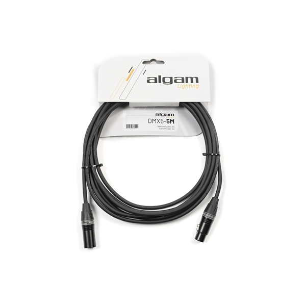 Algam Lighting DMX5-5M Cavo DMX 5 Poli 5 mt