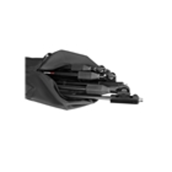 Gator Frameworks GFW-MIC-6PACKBG Set di 6 supporti microfonici con borsa per il trasporto
