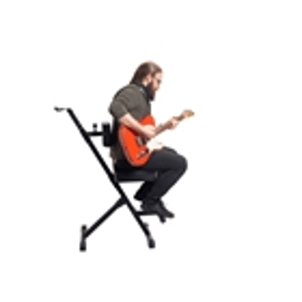 Gator Frameworks GFW-GTR-SEATDLX Sgabello Deluxe per chitarra&lt;br&gt;