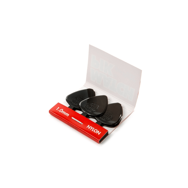 Dunlop 448R1.0 Match Piks Nylon Black 1.00mm