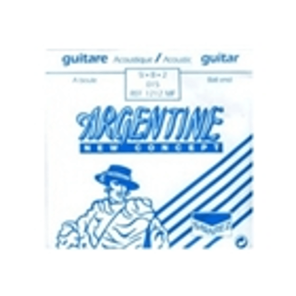 Argentine 1212MF Corda singola SI-2 Ball End Liscia in Acciaio Chitarra Gypsy