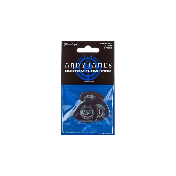 Dunlop 546PAJ200 Andy James Flow Jumbo 2.0 mm Player's Pack/3