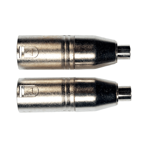 Yellow Cable AD21 Adattatore RCA Femmina/XLR Maschio 2 Pcs