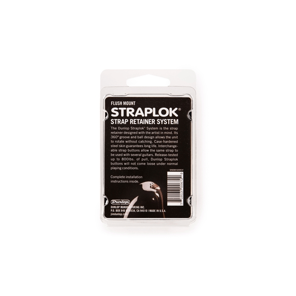 Dunlop SLS1404G Straplok Flush Mount Strap Retainer System, Gold