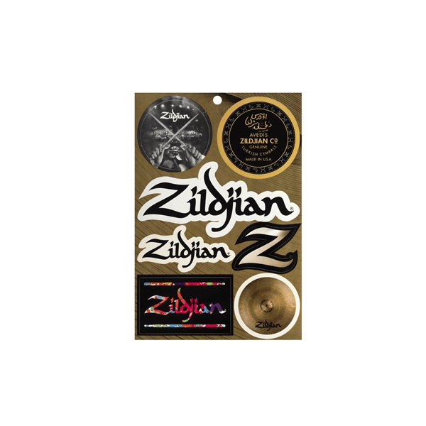 ZSTSHEET - Zildjian Vinyl Sticker Sheet