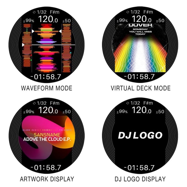 PIONEER Console DJ professionale a 2 canali in stile scratch per Serato DJ Pro