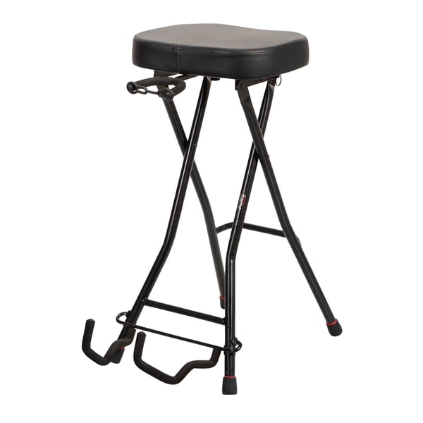 Gator Frameworks GFW-GTRSTOOL Sgabello per chitarra con supporto<br>
