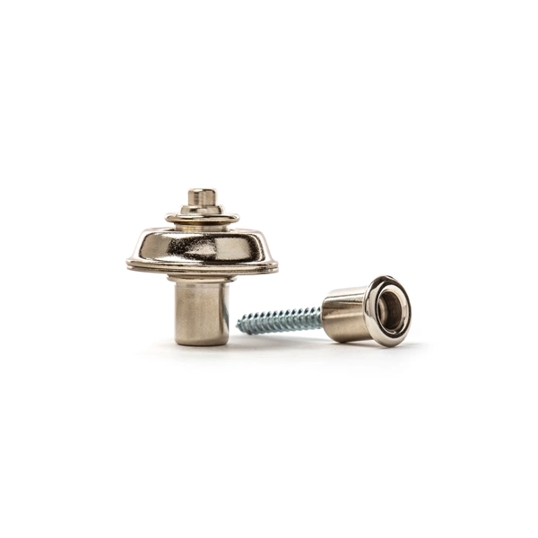 Dunlop SLS1401N Straplok Flush Mount Strap Retainer System, Nickel