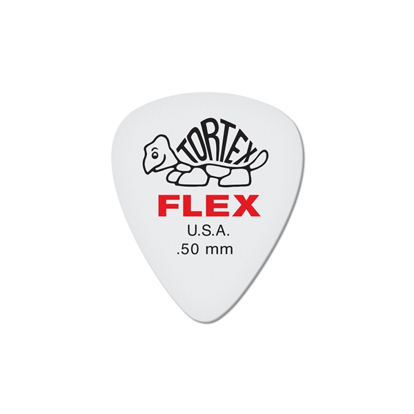 Dunlop 428P.50 Tortex Flex Standard .50 mm Pack/12