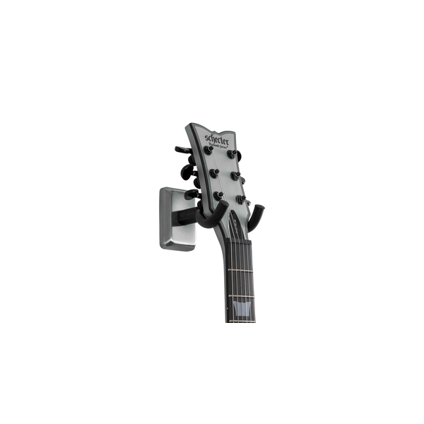 Gator Frameworks GFW-GTR-HNGRSCH Supporto a muro per chitarra con piastra in cromo satinato