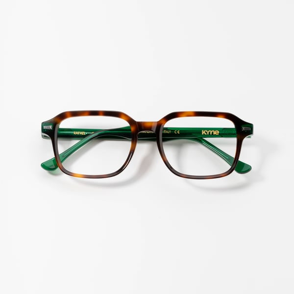 サングラス KYME Kyme - EZIO COL 3 - KYMINI - classic avana solid gre Kyme Rafael Dark Avana Green - Handmade Classic Italian
