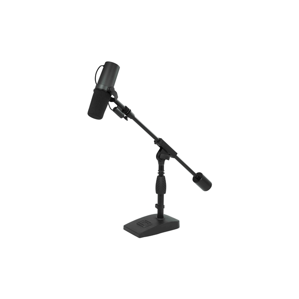Gator Frameworks GFW-MIC-0822 Supporto microfono con asta telescopica per desktop e strumenti