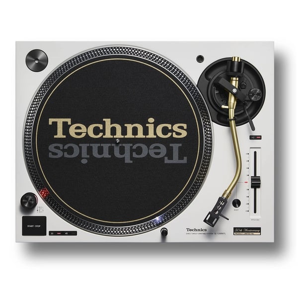 TECHNICS SL1200M7L WHITE 50TH ANNIVERSARY GIRADISCHI PROFESSIONALE PER DJ E HI-FI COLORE BIANCO