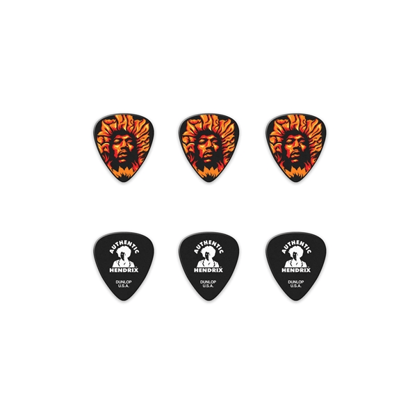 Dunlop JH-PT14H Hendrix Voodoo Fire Pick Tin