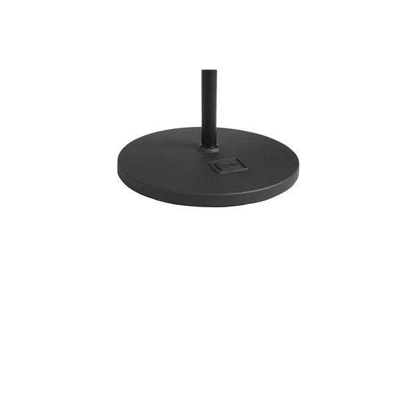 Gator Frameworks GFW-MIC-1201 Supporto microfonico con base rotonda da 30,5 cm e altezza regolabile da 101,6 a 160 cm<br>