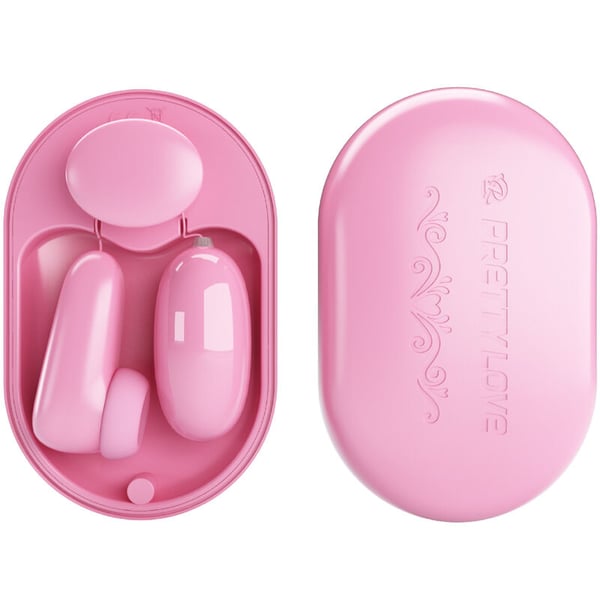 PRETTY LOVE - MAGIC BOX BALLE VIBRANTE &amp; STIMULATEUR ROSE