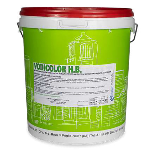MEMBRANA LIQUIDA COLORATA 'VODICOLOR H.B.' kg. 1 - rossa