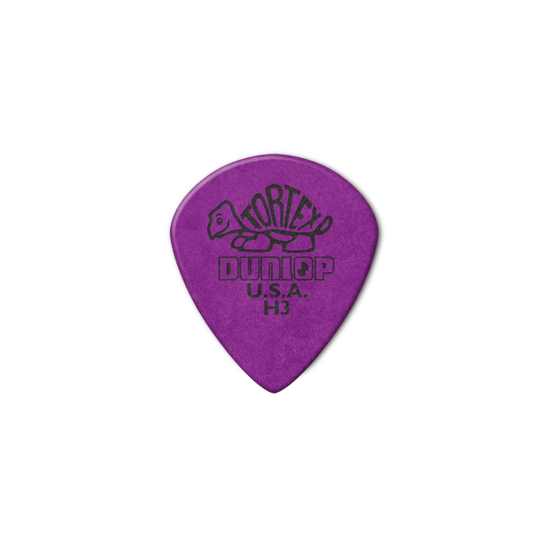Dunlop 472R Tortex Jazz Purple H3