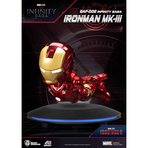 Iron Man 3 Egg Attack Schwebe-Modell Iron Man Mark III 16 cm