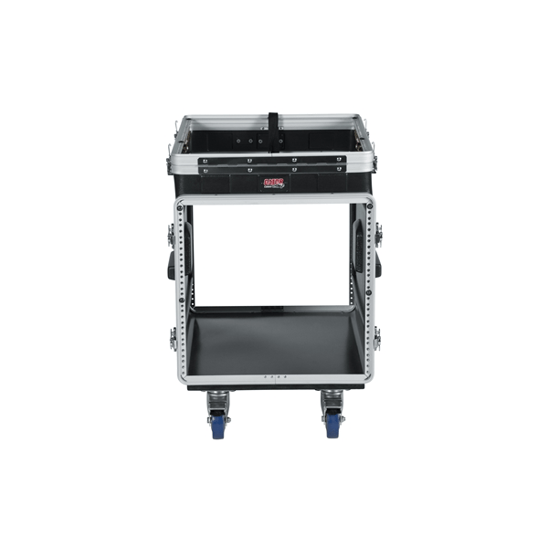 Gator Cases GRC-12X10 PU Rack audio 12U top, 10U laterale