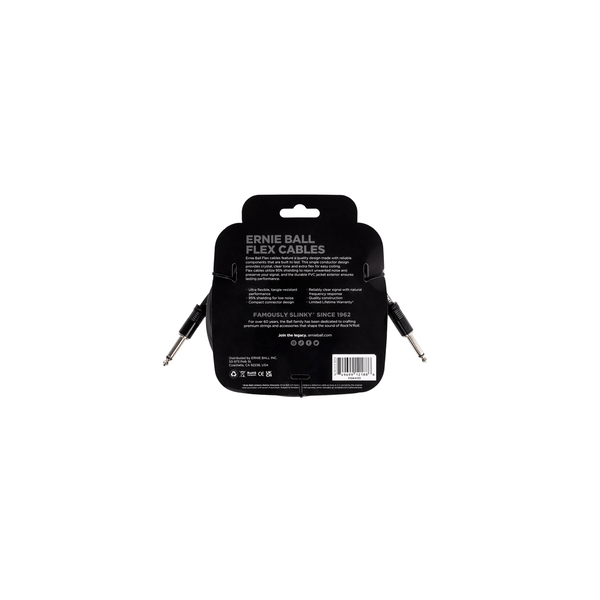 Ernie Ball 6435 Flex Cable Black 6m