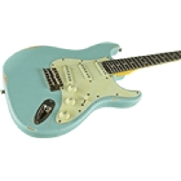 Eko Guitars S-300 Relic Daphne Blue